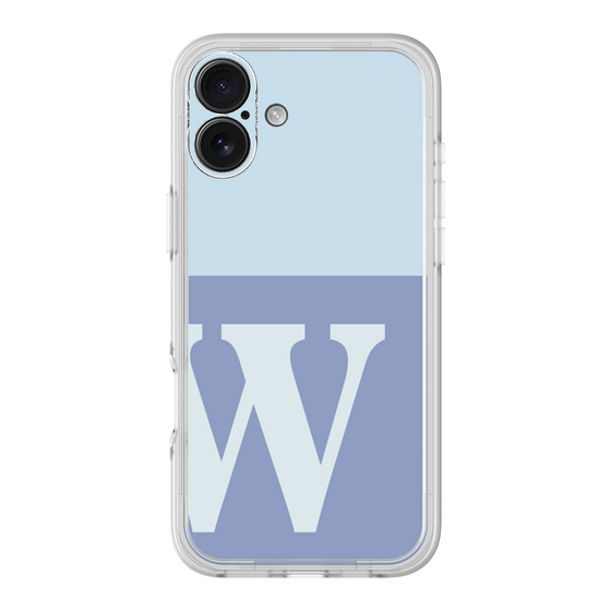 Premium Panel［ Original - initial two tone - W blue ］