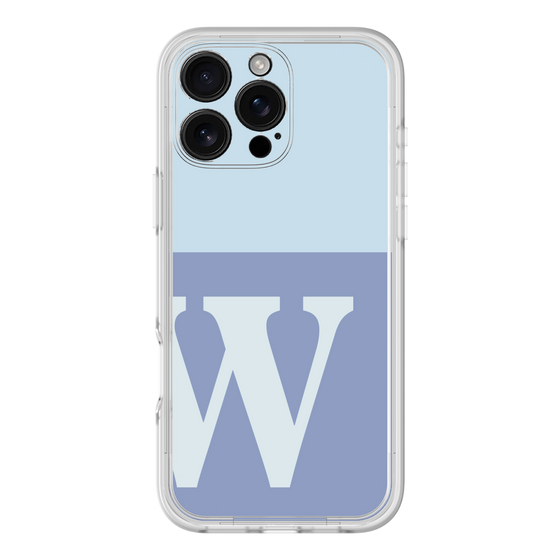 Premium Panel［ Original - initial two tone - W blue ］