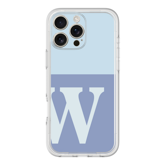 Premium Panel［ Original - initial two tone - W blue ］