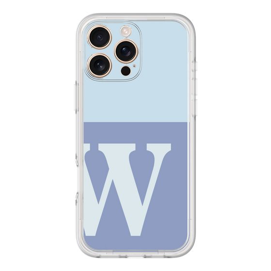 Premium Panel［ Original - initial two tone - W blue ］