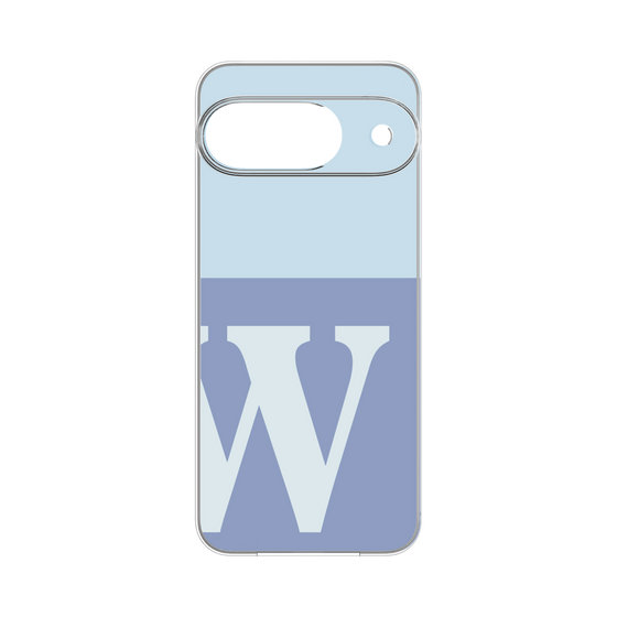 Premium Panel［ Original - initial two tone - W blue ］