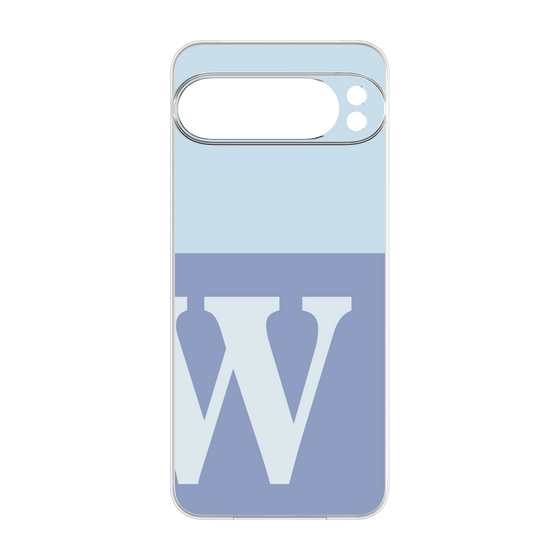 Premium Panel［ Original - initial two tone - W blue ］
