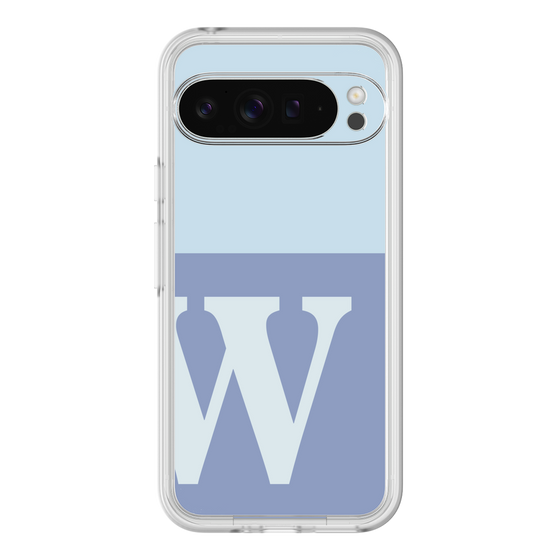 Premium Panel［ Original - initial two tone - W blue ］