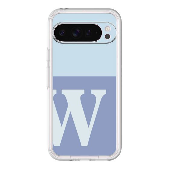 Premium Panel［ Original - initial two tone - W blue ］