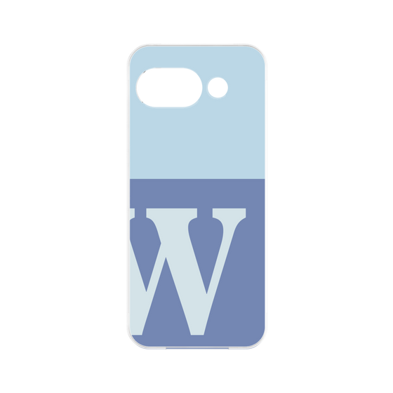 Premium Panel［ Original - initial two tone - W blue ］