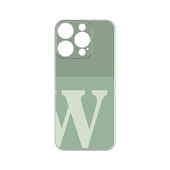Premium Panel［ Original - initial two tone - W green ］