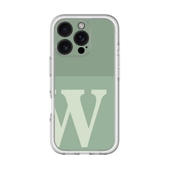 Premium Panel［ Original - initial two tone - W green ］