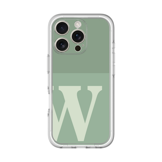 Premium Panel［ Original - initial two tone - W green ］
