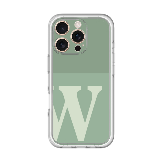 Premium Panel［ Original - initial two tone - W green ］
