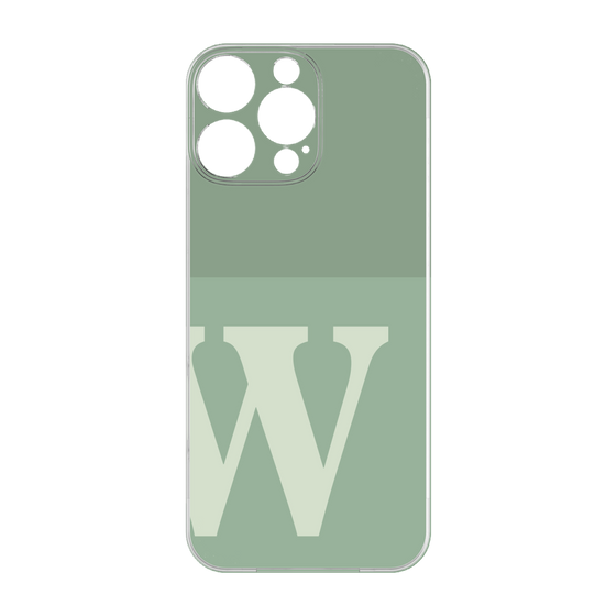 Premium Panel［ Original - initial two tone - W green ］