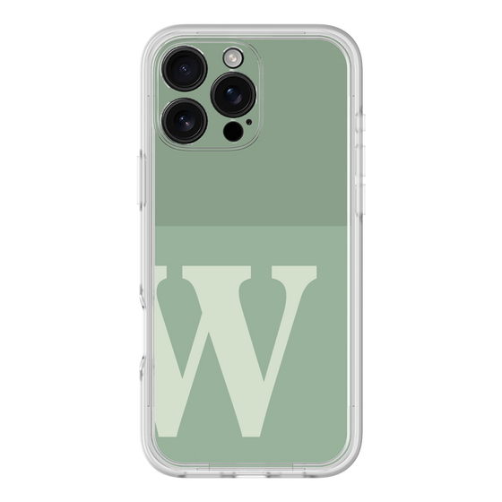 Premium Panel［ Original - initial two tone - W green ］