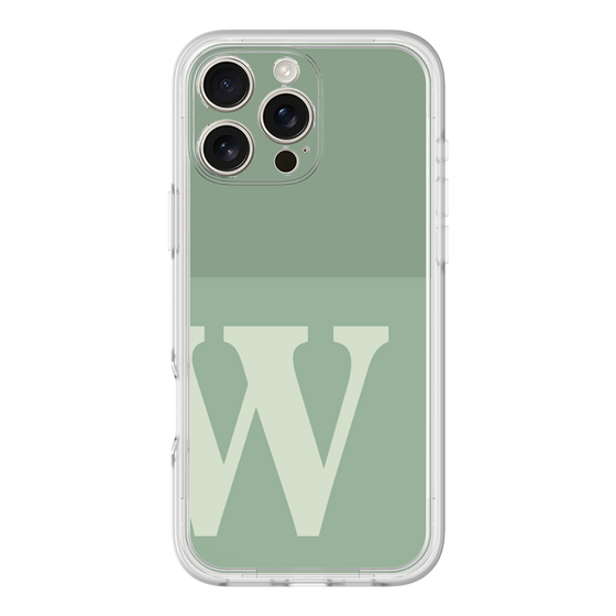 Premium Panel［ Original - initial two tone - W green ］