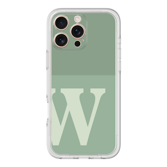 Premium Panel［ Original - initial two tone - W green ］