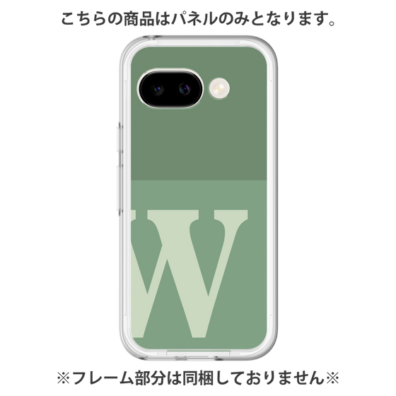 Premium Panel［ Original - initial two tone - W green ］