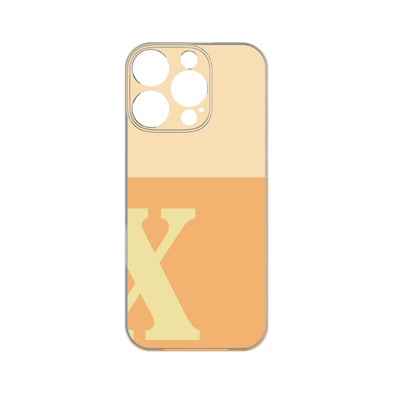 Premium Panel［ Original - initial two tone - X orange ］