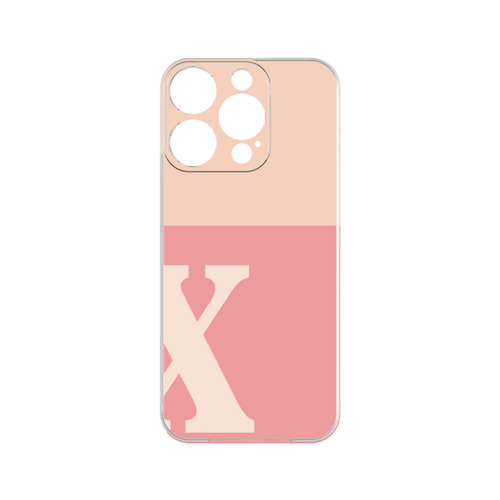 Premium Panel［ Original - initial two tone - X pink ］