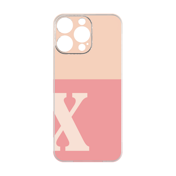 Premium Panel［ Original - initial two tone - X pink ］