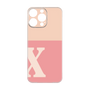 Premium Panel［ Original - initial two tone - X pink ］