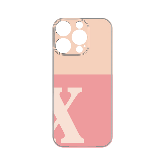 Premium Panel［ Original - initial two tone - X pink ］