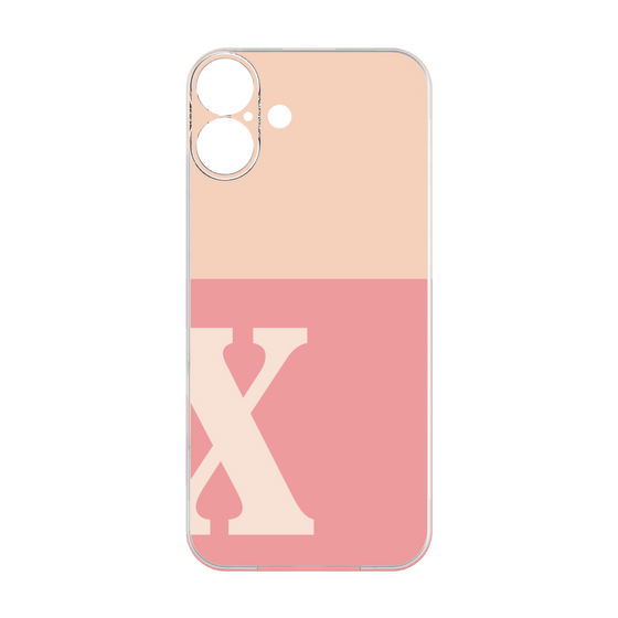 Premium Panel［ Original - initial two tone - X pink ］