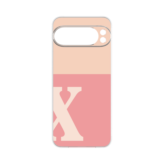Premium Panel［ Original - initial two tone - X pink ］