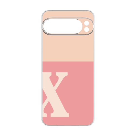 Premium Panel［ Original - initial two tone - X pink ］