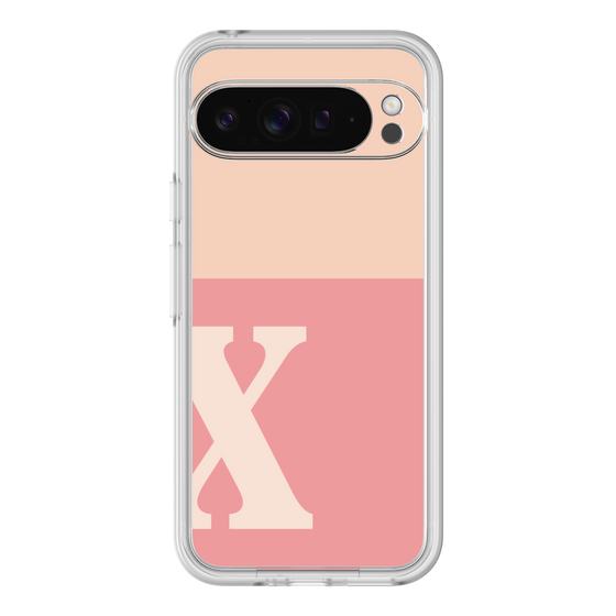 Premium Panel［ Original - initial two tone - X pink ］