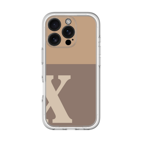 Premium Panel［ Original - initial two tone - X brown ］