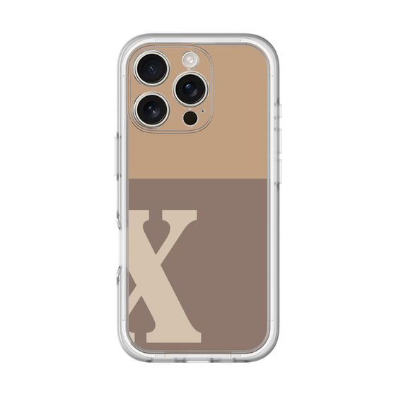 Premium Panel［ Original - initial two tone - X brown ］