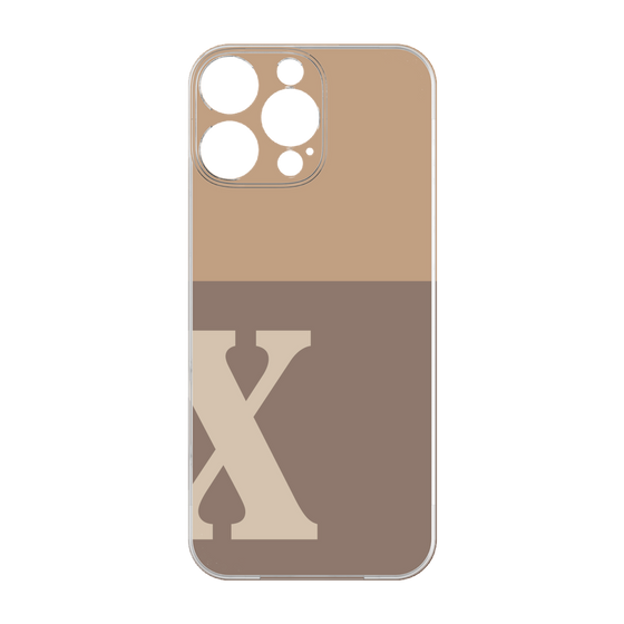 Premium Panel［ Original - initial two tone - X brown ］
