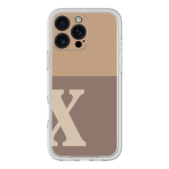 Premium Panel［ Original - initial two tone - X brown ］
