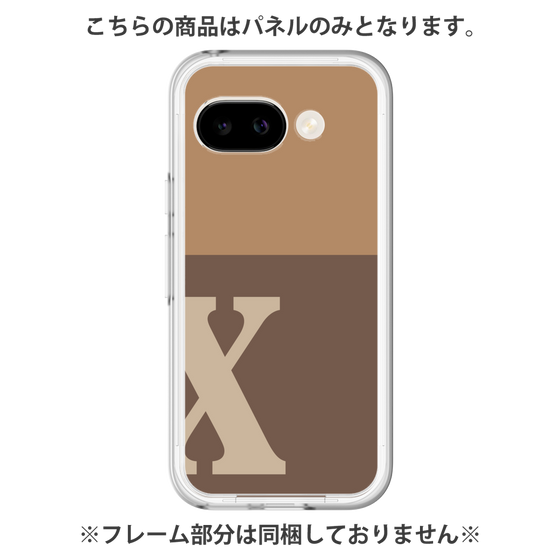 Premium Panel［ Original - initial two tone - X brown ］