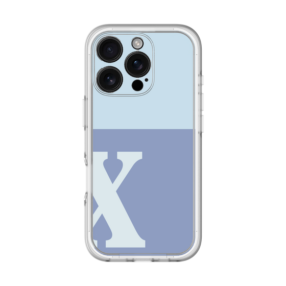 Premium Panel［ Original - initial two tone - X blue ］