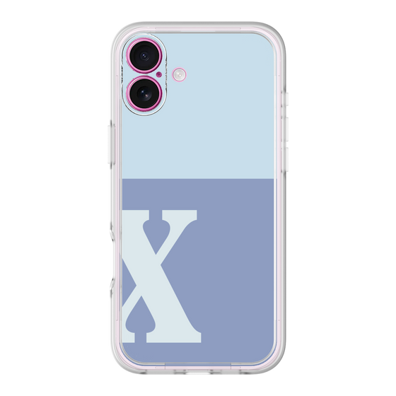 Premium Panel［ Original - initial two tone - X blue ］