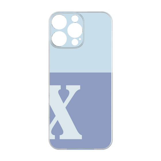 Premium Panel［ Original - initial two tone - X blue ］