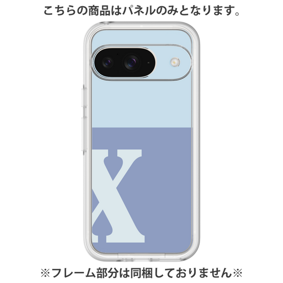 Premium Panel［ Original - initial two tone - X blue ］