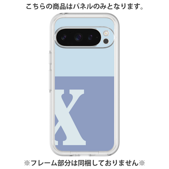 Premium Panel［ Original - initial two tone - X blue ］