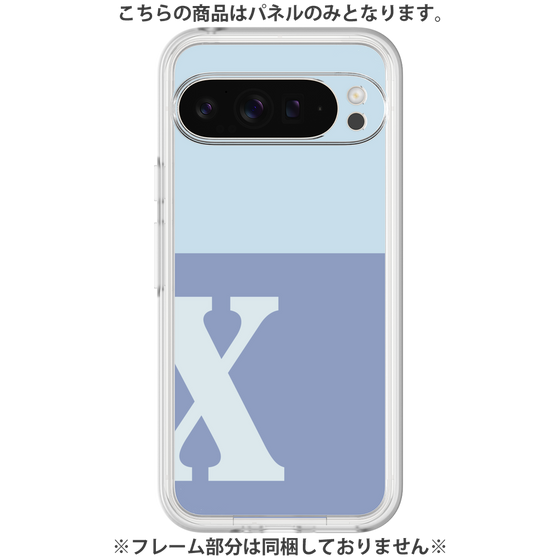 Premium Panel［ Original - initial two tone - X blue ］