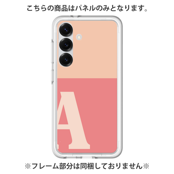 Premium Panel［ Original - initial two tone - A pink ］