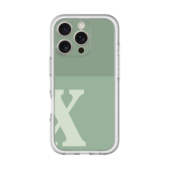 Premium Panel［ Original - initial two tone - X green ］
