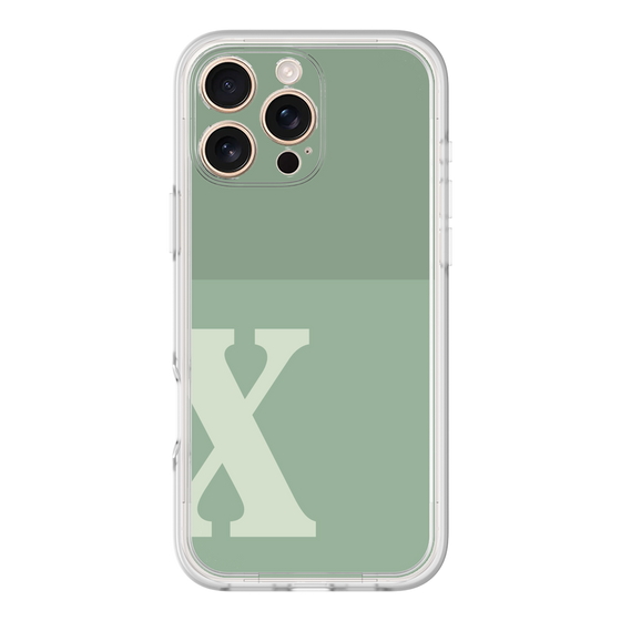 Premium Panel［ Original - initial two tone - X green ］