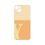 Premium Panel［ Original - initial two tone - Y orange ］