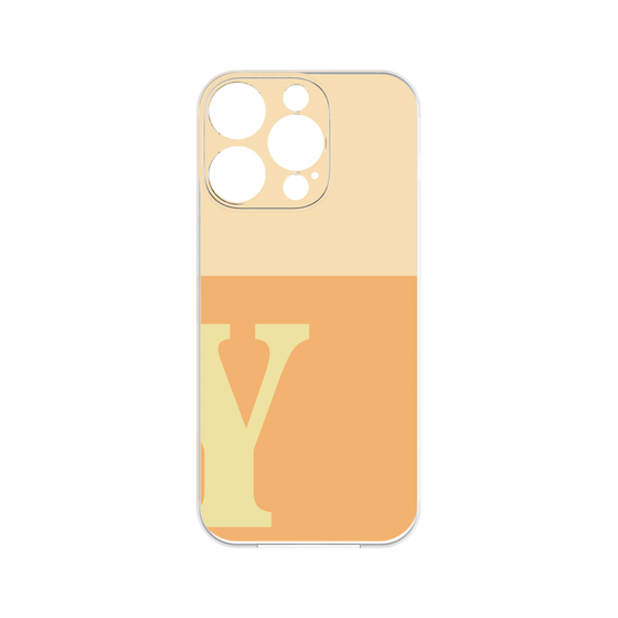 Premium Panel［ Original - initial two tone - Y orange ］