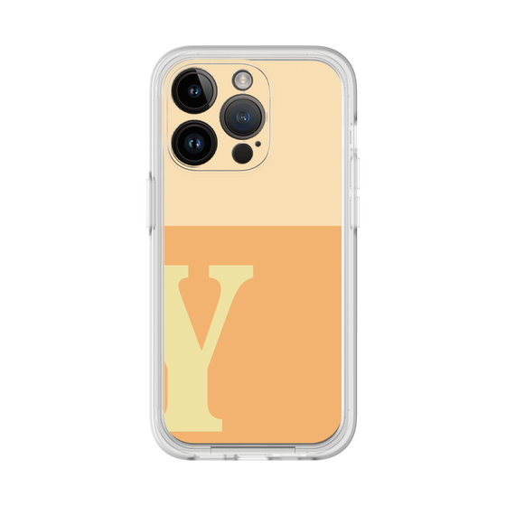 Premium Panel［ Original - initial two tone - Y orange ］