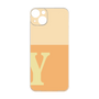 Premium Panel［ Original - initial two tone - Y orange ］