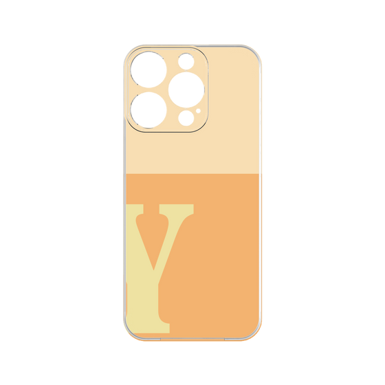 Premium Panel［ Original - initial two tone - Y orange ］