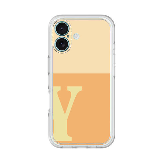Premium Panel［ Original - initial two tone - Y orange ］