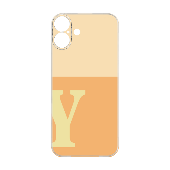 Premium Panel［ Original - initial two tone - Y orange ］