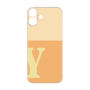 Premium Panel［ Original - initial two tone - Y orange ］