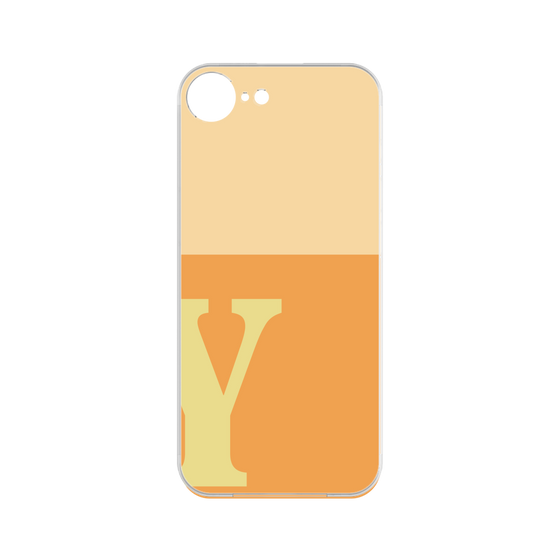 Premium Panel［ Original - initial two tone - Y orange ］